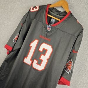 Nike On Field Tampa Bay Buccaneers Mike Evans #13 Jersey Grey Sz XXL